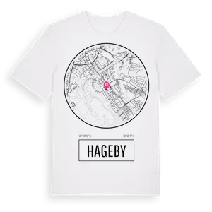 Hageby t-shirt – ekologisk bomull t-shirt från Pinshirt