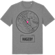Mid Heather Gray t-shirt med Hageby t-shirt