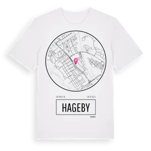 Hageby t-shirt – ekologisk bomull t-shirt från Pinshirt