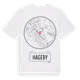 White t-shirt med Hageby t-shirt