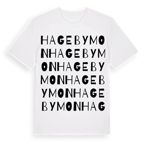 Hagebymon ordlek t-shirt – ekologisk bomull t-shirt från Pinshirt