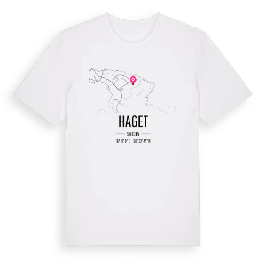 Haget karta t-shirt – ekologisk bomull t-shirt från Pinshirt