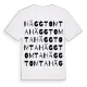 Häggtomta ordlek t-shirt