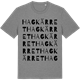 Mid Heather Gray t-shirt med Hagkärret ordlek t-shirt