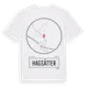 White t-shirt med Hagsätter t-shirt