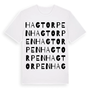 Hagtorpen ordlek t-shirt – ekologisk bomull t-shirt från Pinshirt