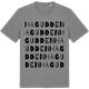 Mid Heather Gray t-shirt med Hagudden ordlek t-shirt