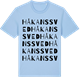 Blue Soul t-shirt med Håkans sved ordlek t-shirt