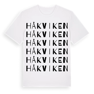 Håkviken ordlek t-shirt – ekologisk bomull t-shirt från Pinshirt