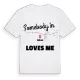 Någon i Hälla älskar mig t-shirt