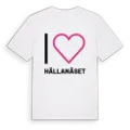 Jag älskar Hällanäset t-shirt stort tryck