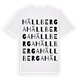 Hällberga ordlek t-shirt