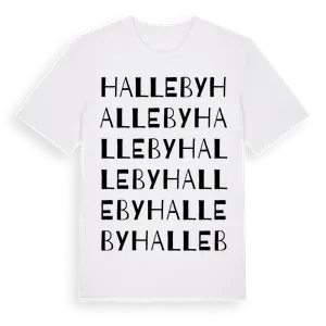 Halleby ordlek t-shirt – ekologisk bomull t-shirt från Pinshirt
