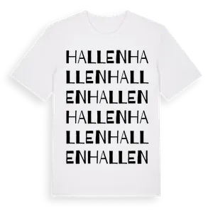 Hallen ordlek t-shirt – ekologisk bomull t-shirt från Pinshirt