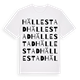 Hällestad ordlek t-shirt