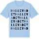 Blue Soul t-shirt med Hallevadet ordlek t-shirt