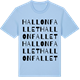 Blue Soul t-shirt med Hallonfallet ordlek t-shirt