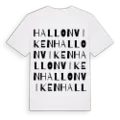 Hallonviken ordlek t-shirt
