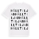 Hälltiljan ordlek t-shirt