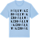 Blue Soul t-shirt med Hållviken ordlek t-shirt