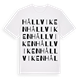 Hållviken ordlek t-shirt