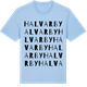 Blue Soul t-shirt med Halvarby ordlek t-shirt