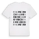 Halvgården ordlek t-shirt