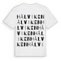 Hålviken ordlek t-shirt