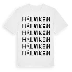 Hålviken ordlek t-shirt – ekologisk bomull t-shirt från Pinshirt