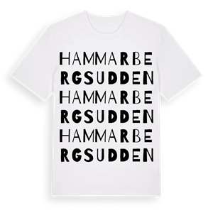 Hammarbergsudden ordlek t-shirt – ekologisk bomull t-shirt från Pinshirt
