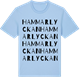 Blue Soul t-shirt med Hammarlyckan ordlek t-shirt