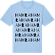 Blue Soul t-shirt med Hamra ordlek t-shirt