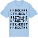 Blue Soul t-shirt med Hanekärret ordlek t-shirt