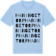 Blue Soul t-shirt med Haningetorp ordlek t-shirt