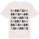 Vintage White t-shirt med Hannäs ordlek t-shirt