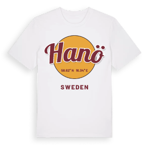 Hanö cirkel t-shirt – ekologisk bomull t-shirt från Pinshirt