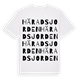 Häradsjorden ordlek t-shirt