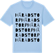 Blue Soul t-shirt med Häradstorp ordlek t-shirt