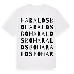 Haraldsbo ordlek t-shirt – ekologisk bomull t-shirt från Pinshirt