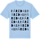 Blue Soul t-shirt med Håredal ordlek t-shirt