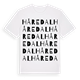 Håredal ordlek t-shirt