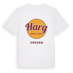 Harg cirkel t-shirt – ekologisk bomull t-shirt från Pinshirt
