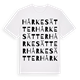 Hårkesätter ordlek t-shirt