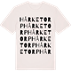 Vintage White t-shirt med Hårketorp ordlek t-shirt