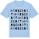 Blue Soul t-shirt med Härsebråta ordlek t-shirt