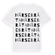 Härsebråta ordlek t-shirt