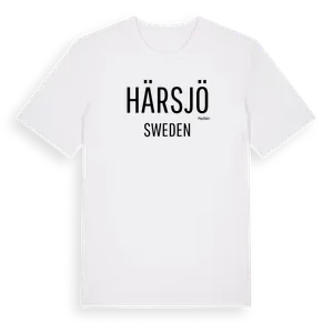 Härsjö i Sverige t-shirt – ekologisk bomull t-shirt från Pinshirt