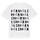 Härsmålen ordlek t-shirt