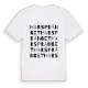 Harsprånget ordlek t-shirt