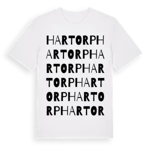 Hartorp ordlek t-shirt – ekologisk bomull t-shirt från Pinshirt
